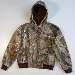 Russell Outdoors Realtree APX or Xtra camouflage insulated hunting jacket (M)